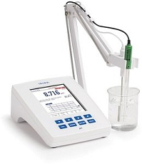 HI5222-02 лабораторный pH/ОВП-метр,иономер с функцией CAL Check™, 230V
